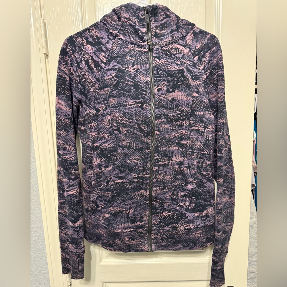 Lululemon Scuba Hoodie IV - Rip Wave Purple Thunder Black